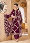 Turkish Edition 4 By Alok Suit Viscose Rayon Surat Dress Material Wholesale Market